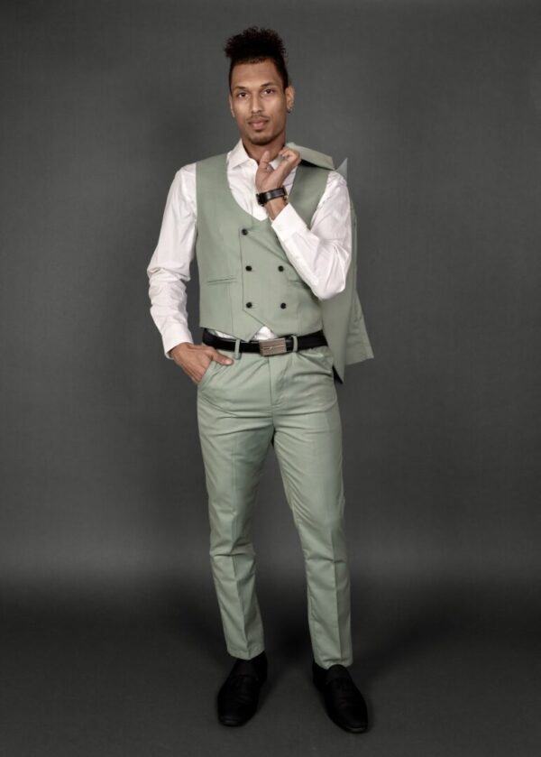 Modern Wear 3pc Suit - 3