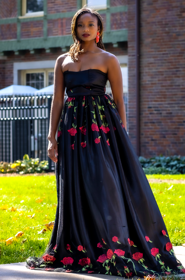 Floral Princess Gown For Wedding.