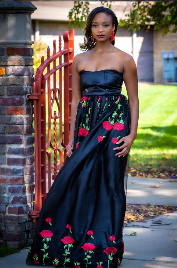 Classy Black Wedding Dress