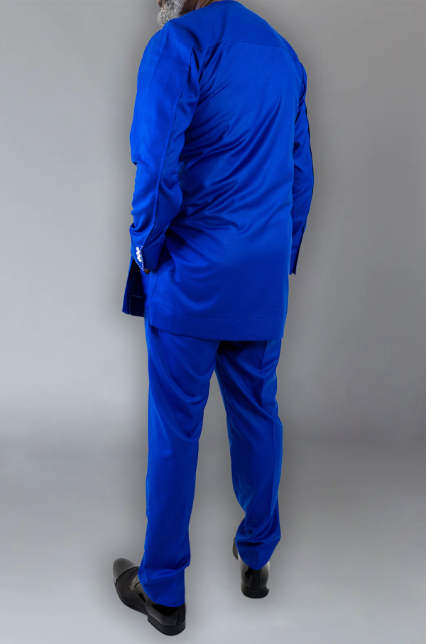 Blue Menswear African Set